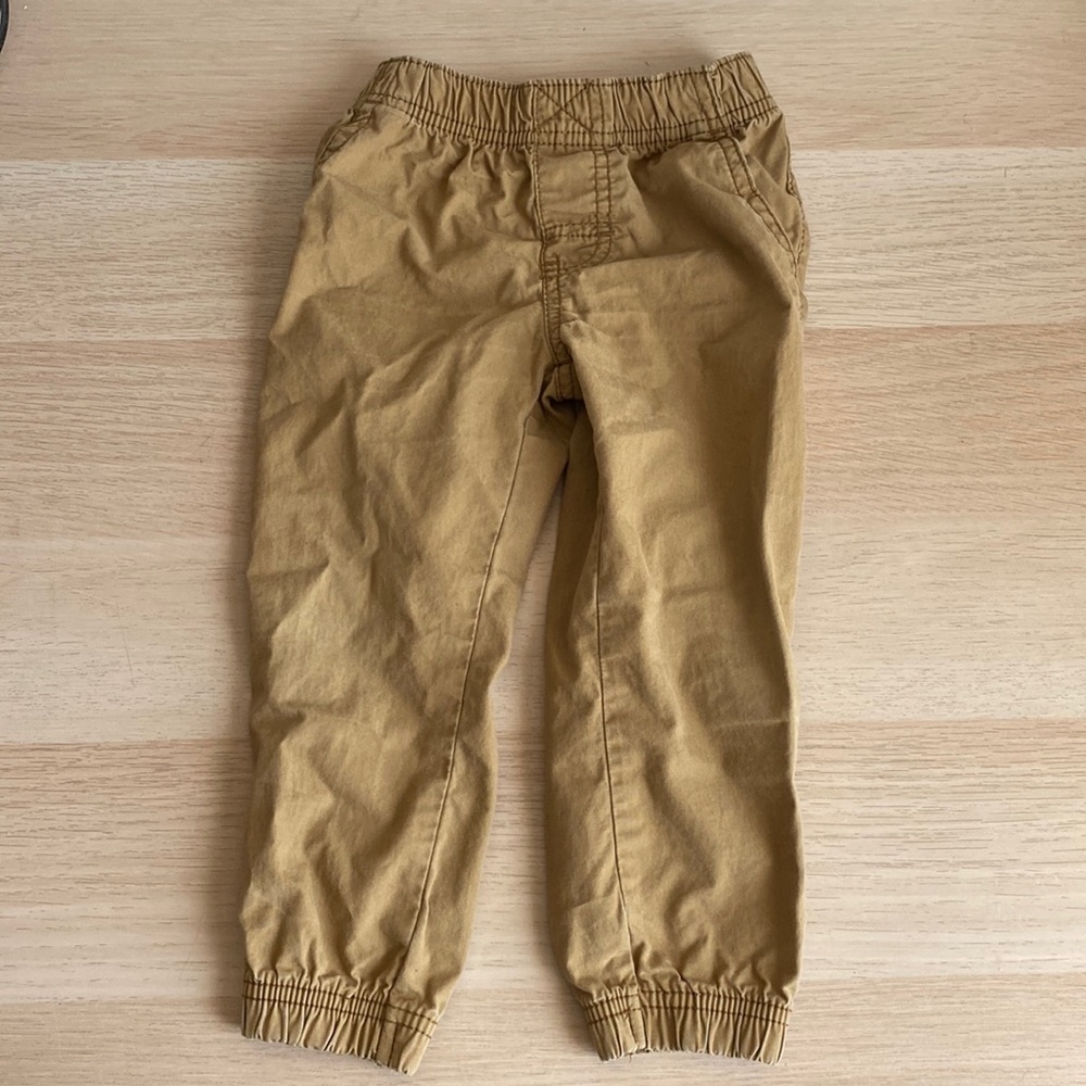 Carters Khaki Lightweight Joggers Size 2T